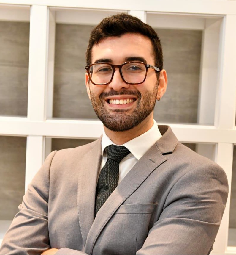 Pablo Ledesma, advogado trabalhista, sorrindo